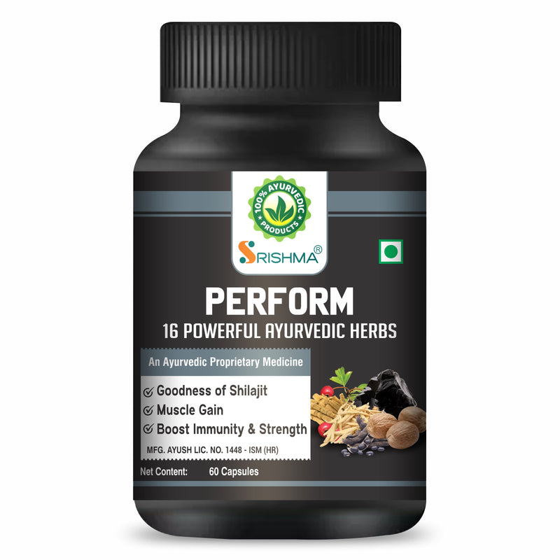 Power-Up Capsules with Swarn Bhasm for Strength, Stamina & Performance