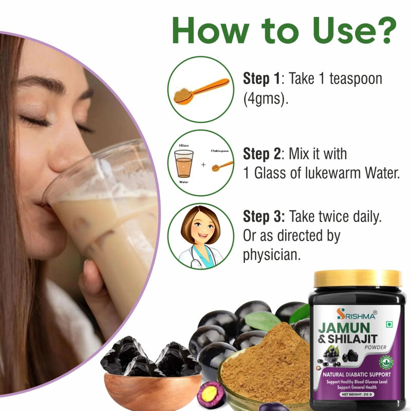 JAMUN & SHILAJIT POWDER
