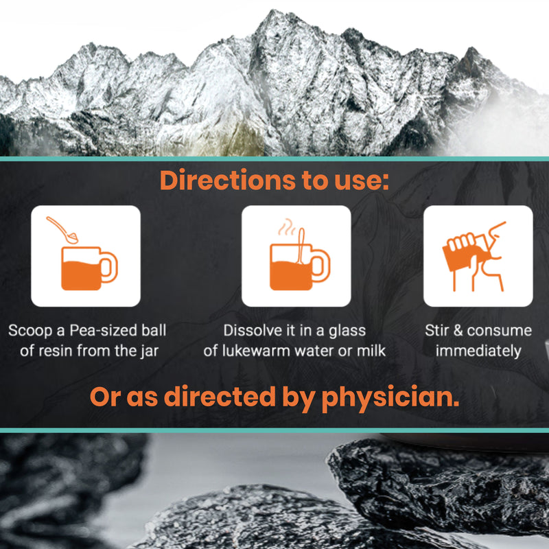 Himalayan Shilajit Resin for Strength, Power & Boosts Stamina | 100% Ayurvedic