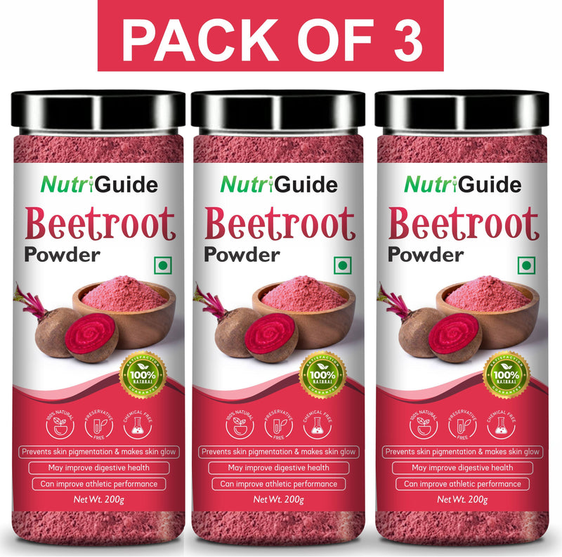 Natural Beetroot Powder for Skin Glow, Hair Care, Immunity & Stamina |
