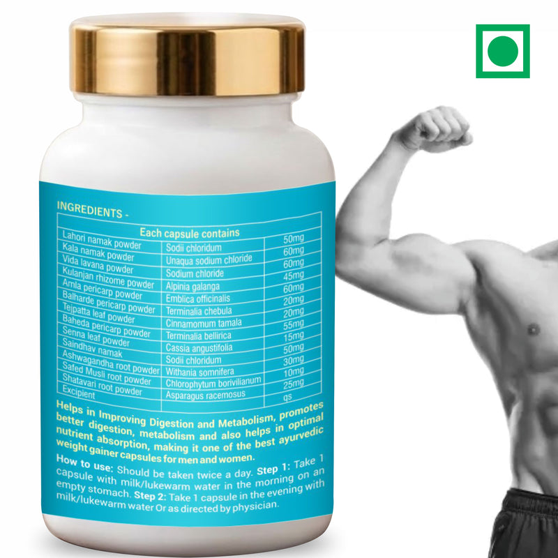 Weight Gainer Capsule for Supports Faster Muscle Development