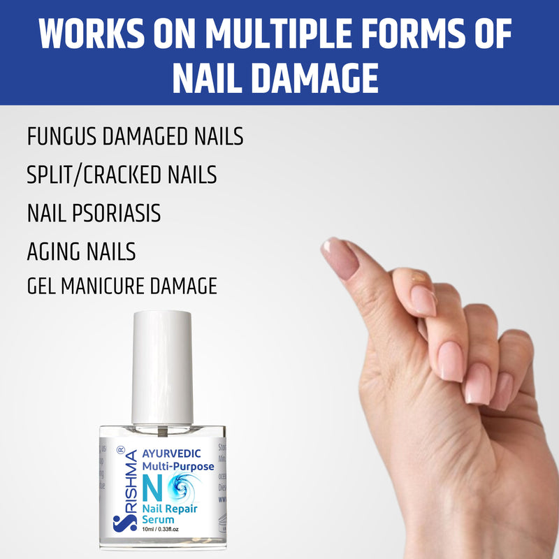Nail Repair Serum for Stimulates Nail Growth, For Damaged Skin & Thin Nails