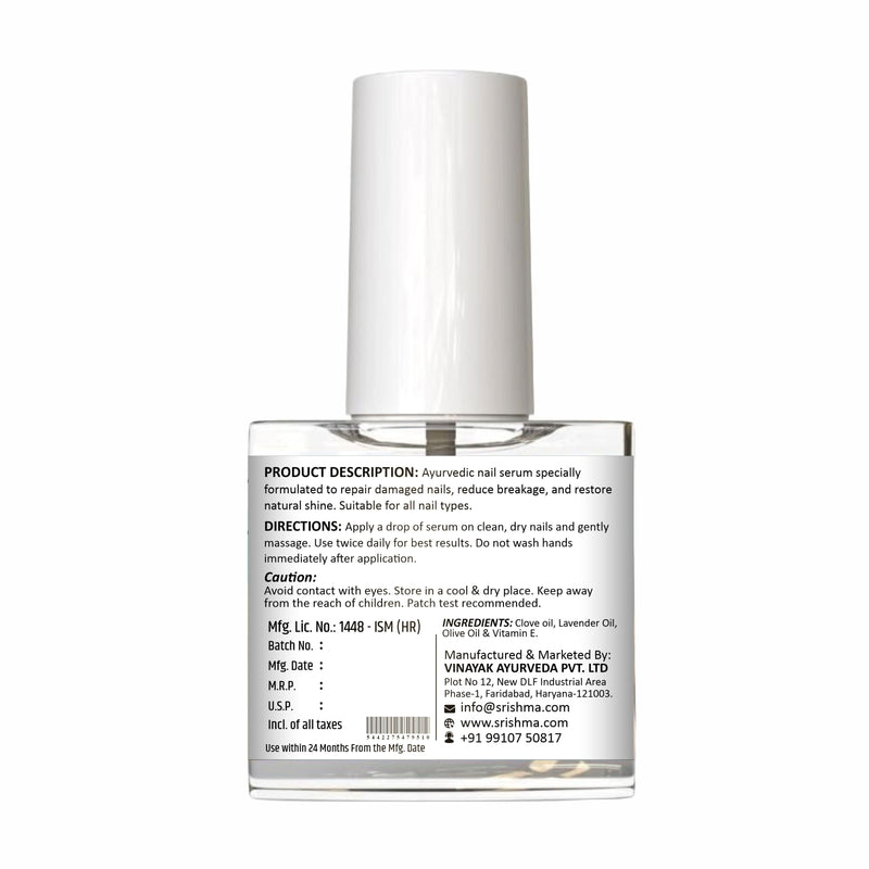 Nail Repair Serum for Stimulates Nail Growth, For Damaged Skin & Thin Nails