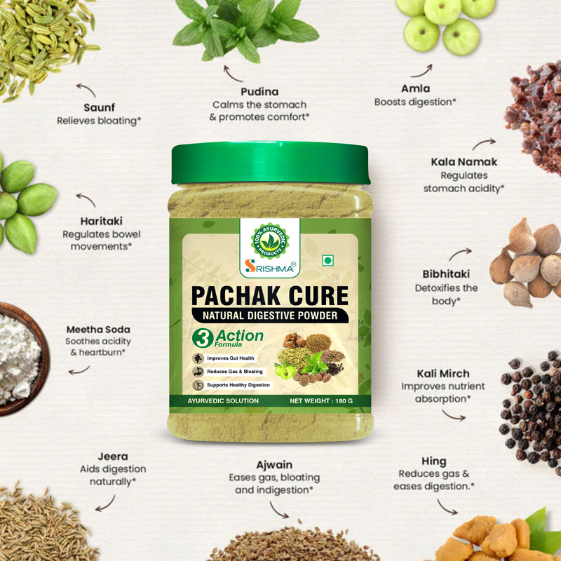 Pachak Cure Powder | Natural Solution For Gas & Indigestion