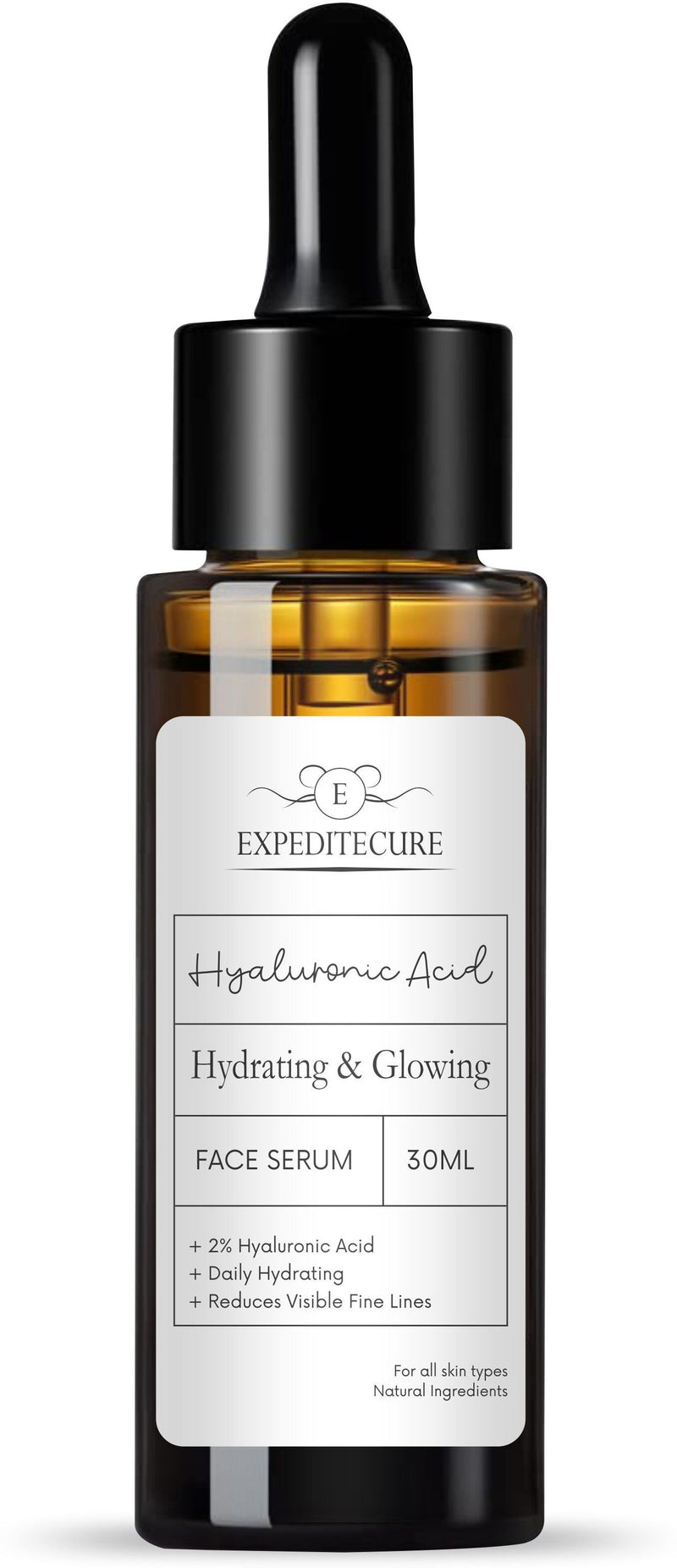 Hyaluronic Acid Serum for Face - Serum For Glowing Skin & Intense Hydration