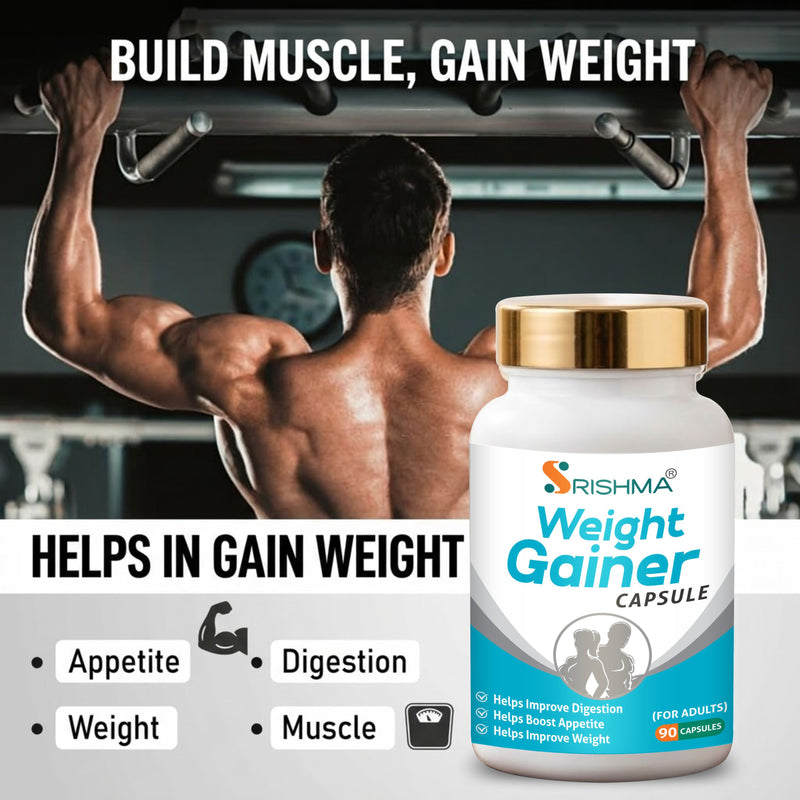 Weight Gainer Capsule for Supports Faster Muscle Development