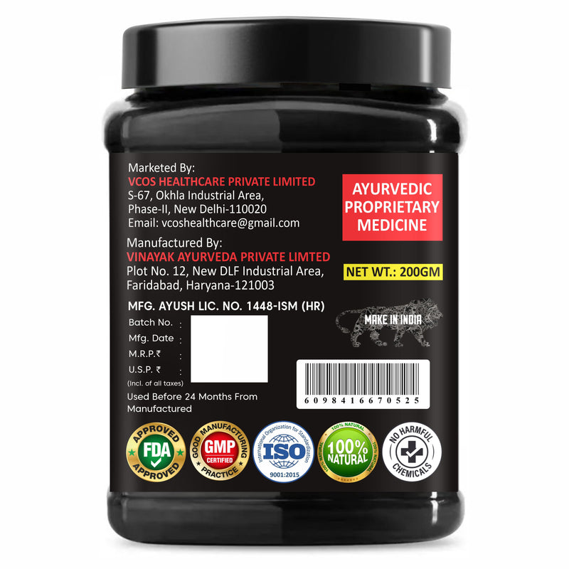 Energy Boost Mix Powder Ashwagandha, Safed Musli, Shatavari, Kaunch Beej