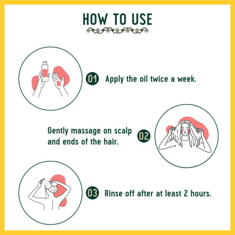 Hair Oil For Control Hair Fall, Nourishing Oil For Healthy Hair Growth