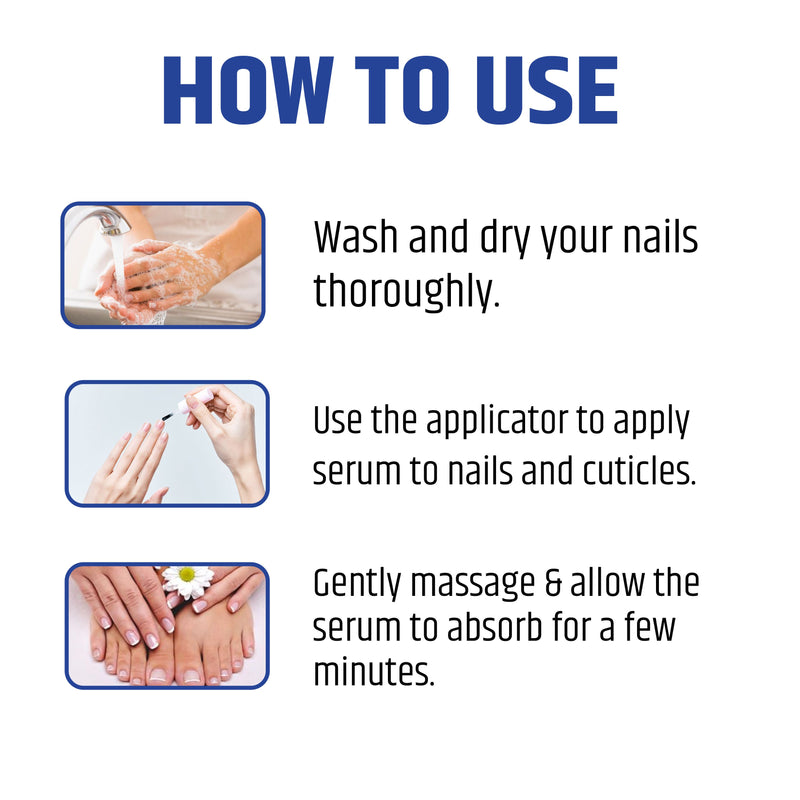 Nail Repair Serum for Stimulates Nail Growth, For Damaged Skin & Thin Nails